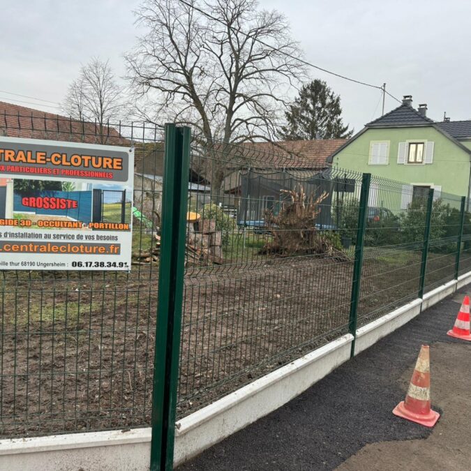 R&eacute;alisation de notre &eacute;quipe de pose &agrave; MUNCHHOUSE. (Avant/apr&egrave;s) Guebwiller