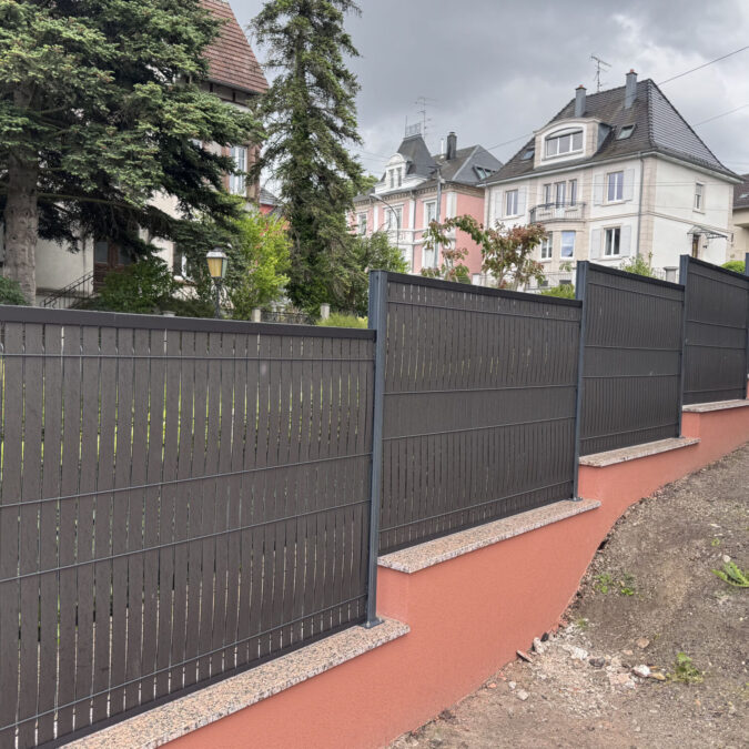 R&eacute;alisation de notre &eacute;quipe de pose &agrave; la copropri&eacute;t&eacute; de Riedisheim Colmar