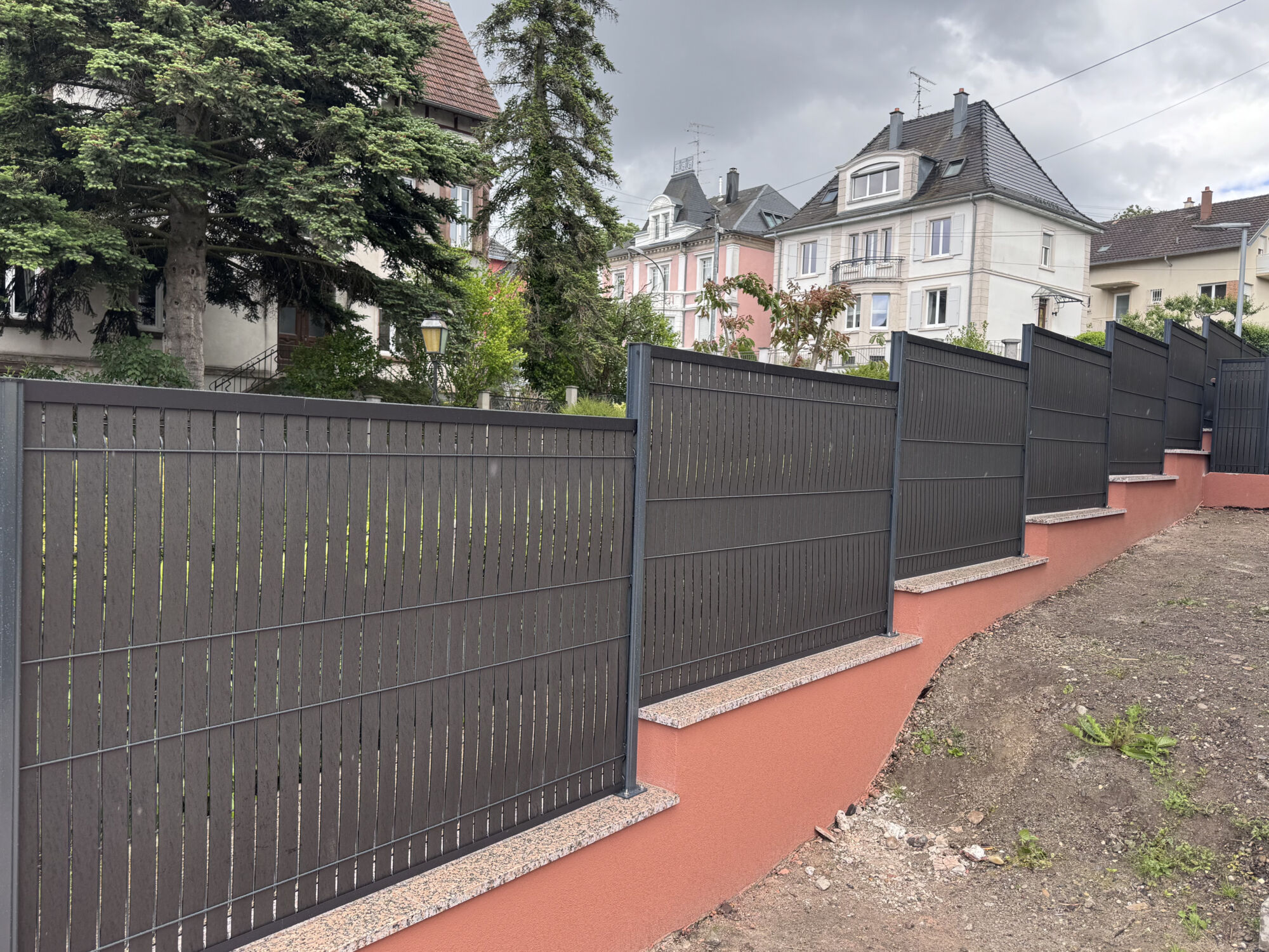 IMG_1731 | Centrale clôture Réalisation de notre équipe de pose à la copropriété de Riedisheim Colmar